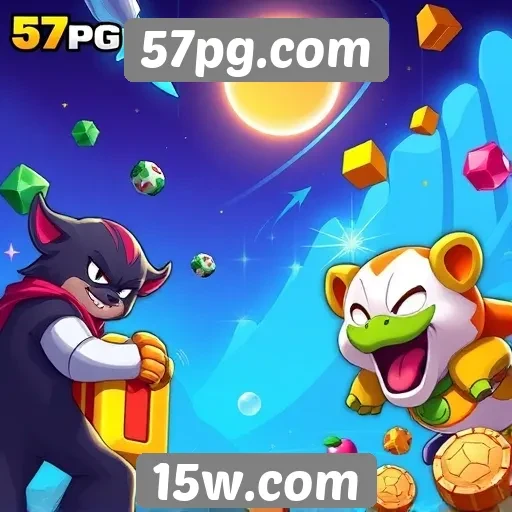Destaques dos jogos mais jogados em 57pg.com